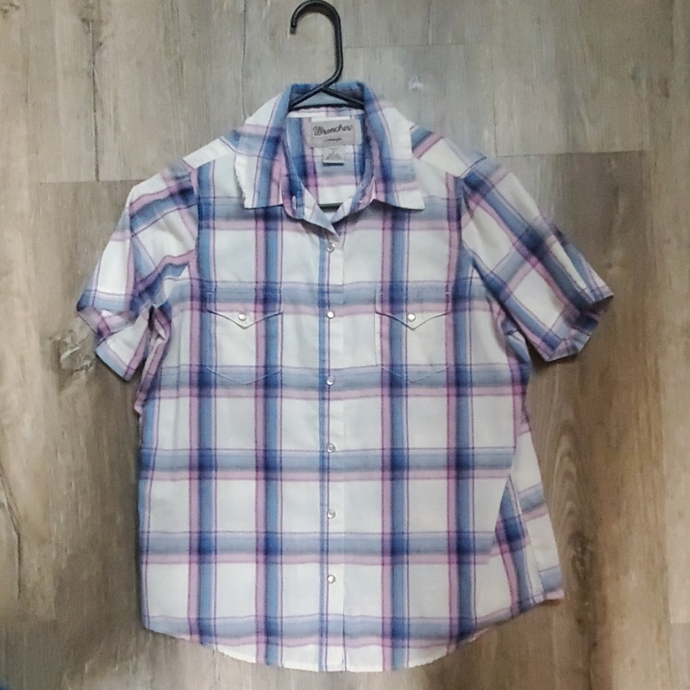 Wrangler Short Sleeve Button Down